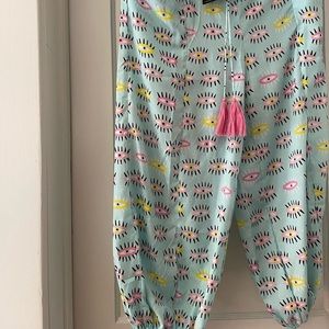 NWT Evil eye lounge pants size L